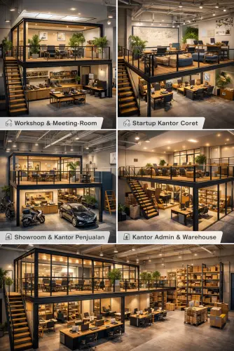 Mezzanine Ruang Kantor di Indramayu
