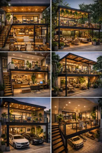 Mezannine Cafe Modern di Indramayu